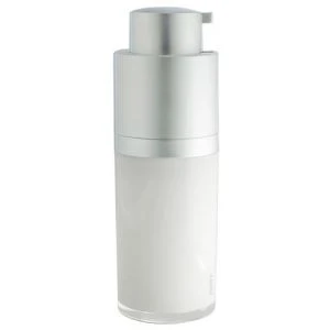 Ротационный безвоздушный насос Twist Top White Silver Matte Bottle
